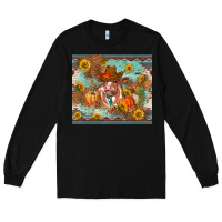 Black Fall heifer cow Long Sleeve Tee - RanaPortraitStore