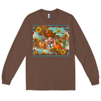 Chestnut Fall heifer cow Long Sleeve Tee - RanaPortraitStore