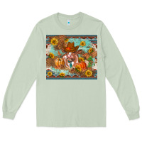 Matcha Fall heifer cow Long Sleeve Tee - RanaPortraitStore