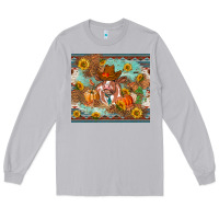 Moon Dust Fall heifer cow Long Sleeve Tee - RanaPortraitStore