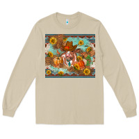 Mushroom Fall heifer cow Long Sleeve Tee - RanaPortraitStore