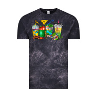 Cloud Black teacher coffee cups Vintage Tee - NancyCooperArtShop