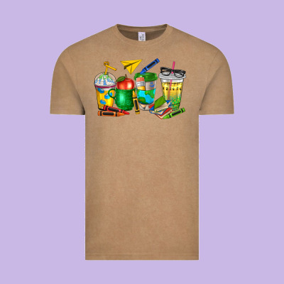 Teacher Coffee Cups Vintage Tee Designed By Nancycooperartshop