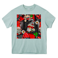 Arona ladybug gnomes seamless pattern Heavy Core Tee - BundleAndBundleShop