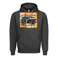 Charcoal Heather old indians never die Zipper Hoodie - TumblerDesignByShophia