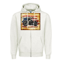 Oatmeal Heather old indians never die Zipper Hoodie - TumblerDesignByShophia