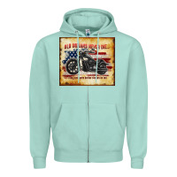 Seafoam old indians never die Zipper Hoodie - TumblerDesignByShophia