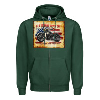 Sports Green old indians never die Zipper Hoodie - TumblerDesignByShophia
