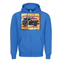 Old Indians Never Die Zipper Hoodie | Teevron