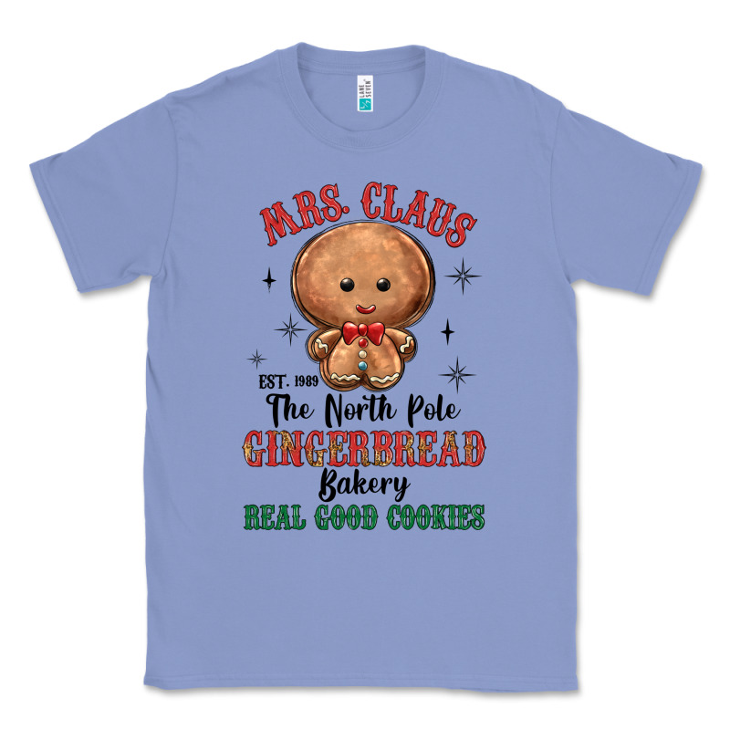 Mrs Claus The North Pole Gingerbread Bakery Real G Classic Tee by MaliasSmallBusiness | Teevron
