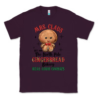 Plum mrs claus the north pole gingerbread bakery real g Classic Tee - MaliasSmallBusiness