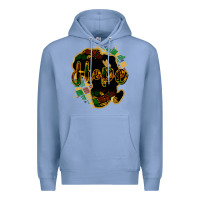 Colony Blue Hope black history Premium Hoodie - HowdyJamesFarm