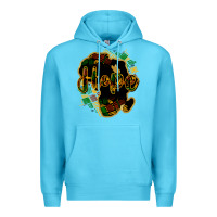 Ocean Blue Hope black history Premium Hoodie - HowdyJamesFarm
