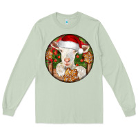 Matcha Baby Cashmere Goat Christmas Long Sleeve Tee - LillyAllenDesigns