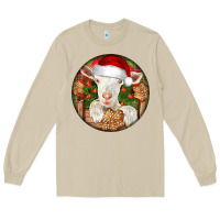 Mushroom Baby Cashmere Goat Christmas Long Sleeve Tee - LillyAllenDesigns