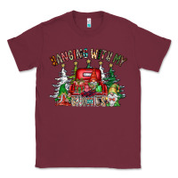 Burgundy hanging with my gnomies Classic Tee - CowhideDigitalArt