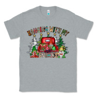 Heather Grey hanging with my gnomies Classic Tee - CowhideDigitalArt