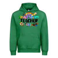 Emerald Kindergarten Teacher Life Urban Hoodie - LillyAllenDesigns