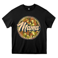 Black mama   camouflage Heavy Core Tee - JahusDesignShop