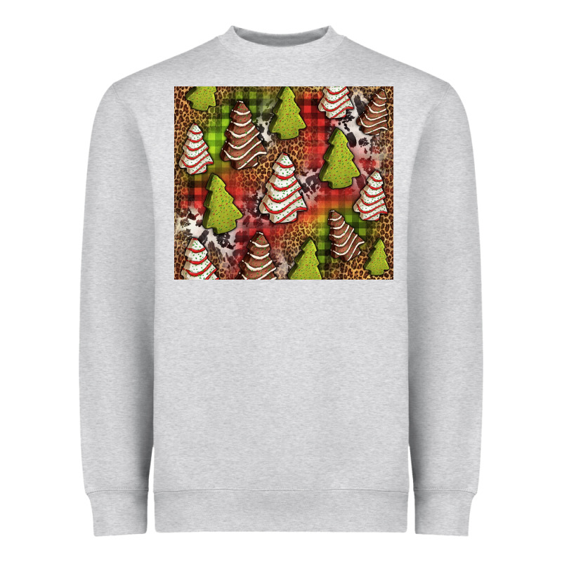 Christmas Cakes Western Heavyweight Sweatshirt by Jasminsmagicworld | Teevron