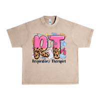 French Oak respiratory therapist Urban Heavy Tee - MaliasSmallBusiness