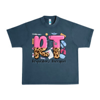 Midnight Navy respiratory therapist Urban Heavy Tee - MaliasSmallBusiness