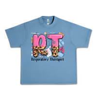Pebble Blue respiratory therapist Urban Heavy Tee - MaliasSmallBusiness