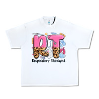 White respiratory therapist Urban Heavy Tee - MaliasSmallBusiness