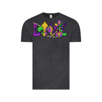 Vintage Black mardi gras love Vintage Tee - JahusDesignShop