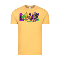 Vintage Mustard mardi gras love Vintage Tee - JahusDesignShop