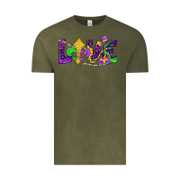 Vintage Olive mardi gras love Vintage Tee - JahusDesignShop