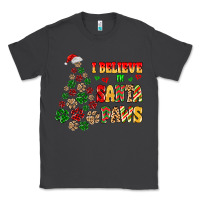 Smoke i believe in santa paws Classic Tee - MaliasSmallBusiness