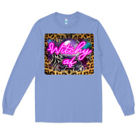 Colony Blue Witchy Af Crystal Ball Long Sleeve Tee - LillyAllenDesigns