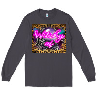 Smoke Witchy Af Crystal Ball Long Sleeve Tee - LillyAllenDesigns