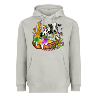 Moon Dust holstein mardi gras Heavyweight Hoodie - OliviaCreatesArt