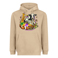 Mushroom holstein mardi gras Heavyweight Hoodie - OliviaCreatesArt