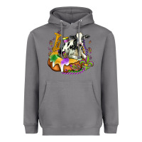 Storm holstein mardi gras Heavyweight Hoodie - OliviaCreatesArt