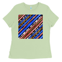 Matcha western america seamless pattern Ladies Tee - BundleAndBundleShop