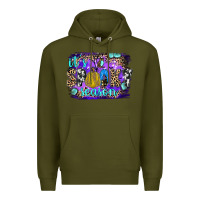 Army Green it's spooky season Premium Hoodie - JahusDesignShop