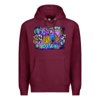 Burgundy it's spooky season Premium Hoodie - JahusDesignShop