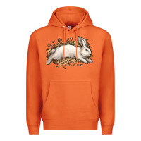 Carrot Bunny Rabbit leopard Easter Day Premium Hoodie - HowdyJamesFarm