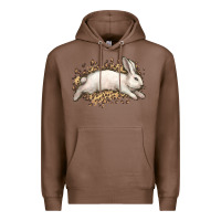 Chestnut Bunny Rabbit leopard Easter Day Premium Hoodie - HowdyJamesFarm