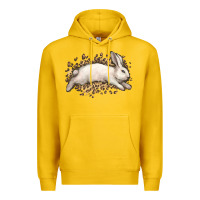 Lemon Bunny Rabbit leopard Easter Day Premium Hoodie - HowdyJamesFarm