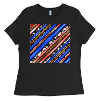 Western America Seamless Pattern Ladies Tee | Teevron