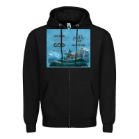 Black nothing is impossible with cross Zipper Hoodie - TumblerDesignByShophia