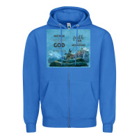 True Royal nothing is impossible with cross Zipper Hoodie - TumblerDesignByShophia