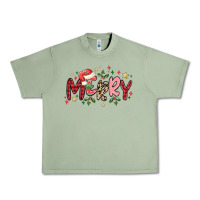 Oil Green merry Urban Heavy Tee - MaliasSmallBusiness