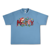 Pebble Blue merry Urban Heavy Tee - MaliasSmallBusiness