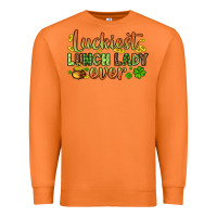 Carrot St. Patrick's Luckiest lunch lady ever Premium Sweatshirt - OliviaCreatesArt