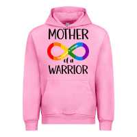 Fuchsia Pink Mother Of Warrior Urban Hoodie - CowhideDigitalArt